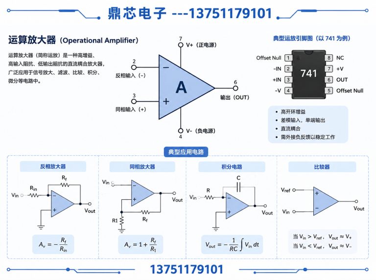 上海运算放大器展示图